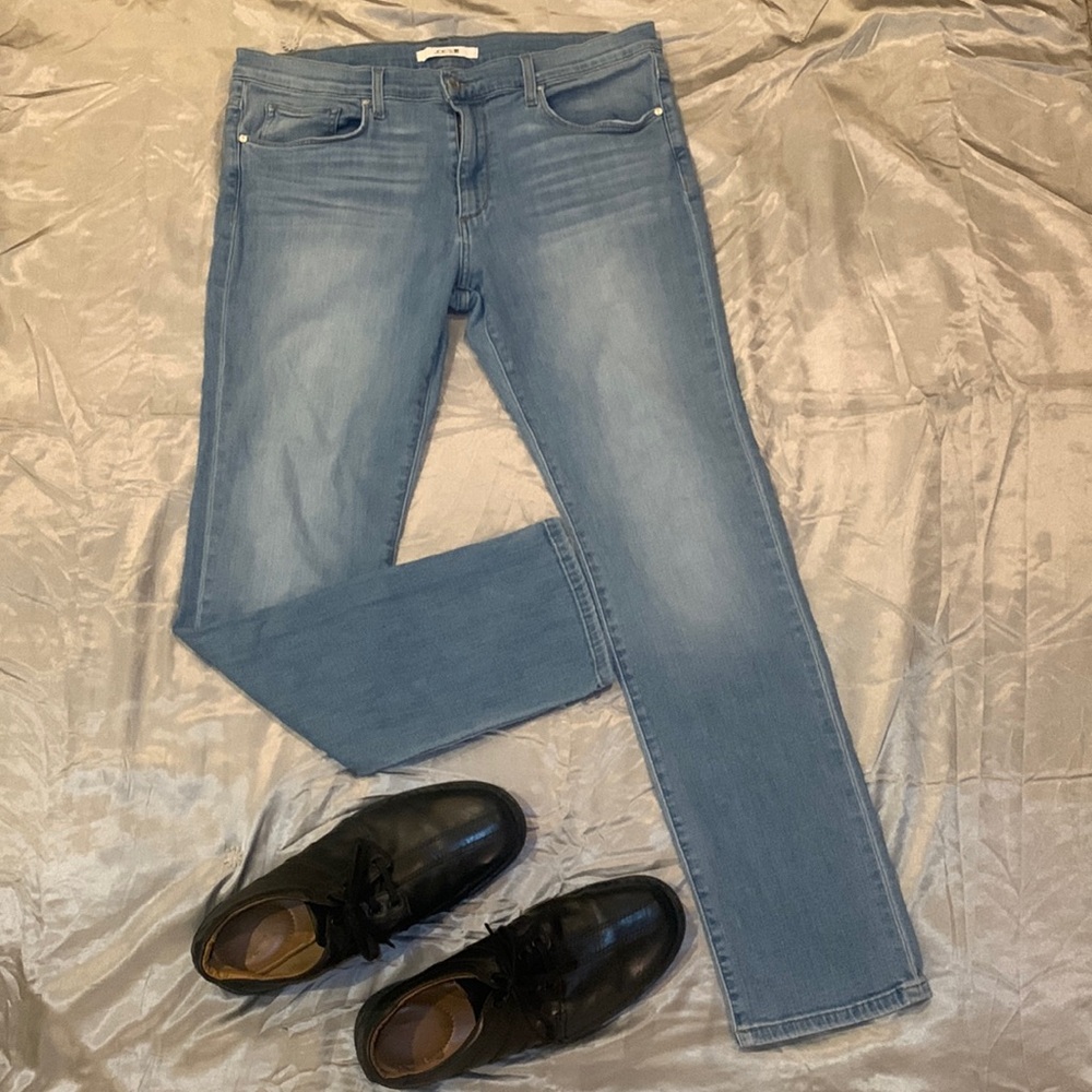 🌹Joe’s Jean • Men’s Classic Comfortable Stretch Light Blue Strait Legs • VINTAGE